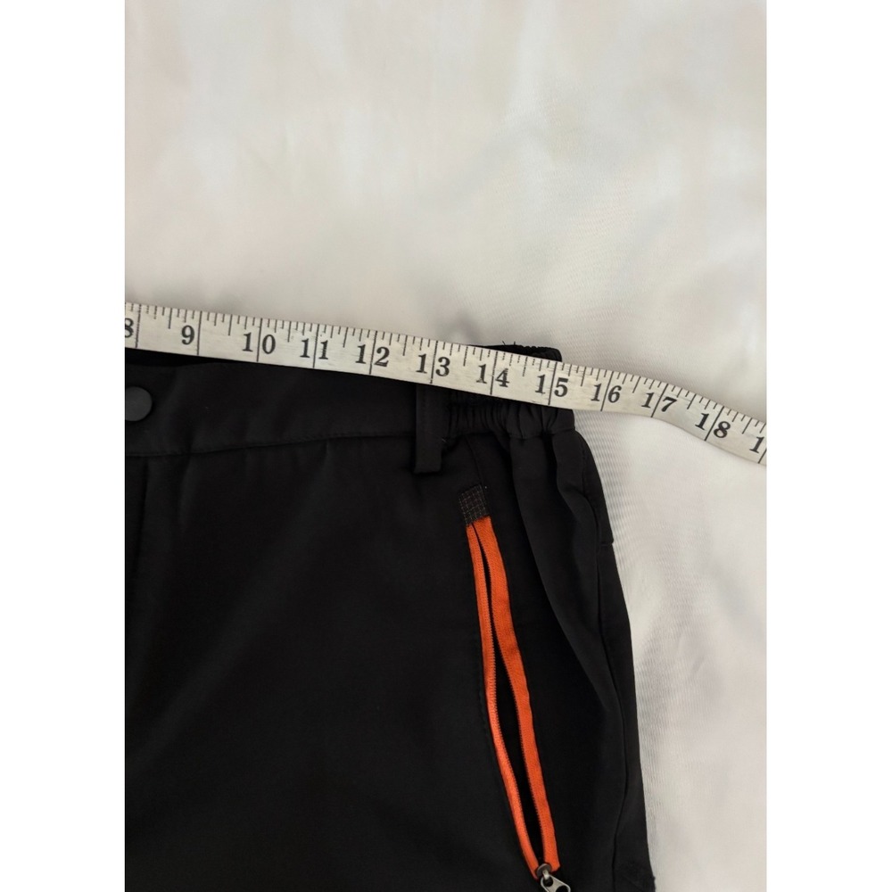 Windstopper Pants XL Black Abrasion Knee Gorpcore Mountain Biking Alpine Trail - Picture 16 of 16